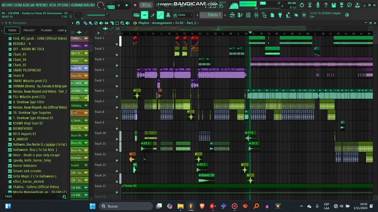 90- 98 BPM - Tumba La Fiesta Perraza - DJAndersonROjas - Rmx Perreo - 2024.mp4