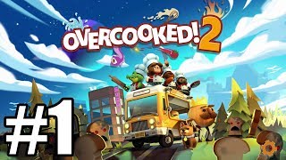 Overcooked 2 Gameplay Walkthrough Part 1 - Nintendo Switch ( No Commentary )