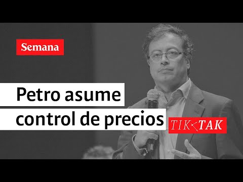 Gustavo Petro asume control de precios de los servicios públicos  | Tik Tak