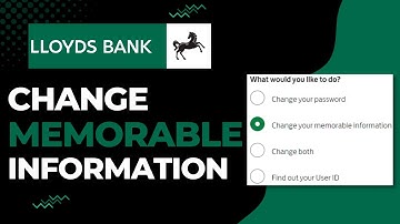 How to Change Memorable Information on Lloyds Bank | 2023