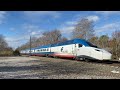 165 MPH Amtrak Alstom Avelia Liberty (New Acela 21) Daylight Testing in Rhode Island (April 2021)