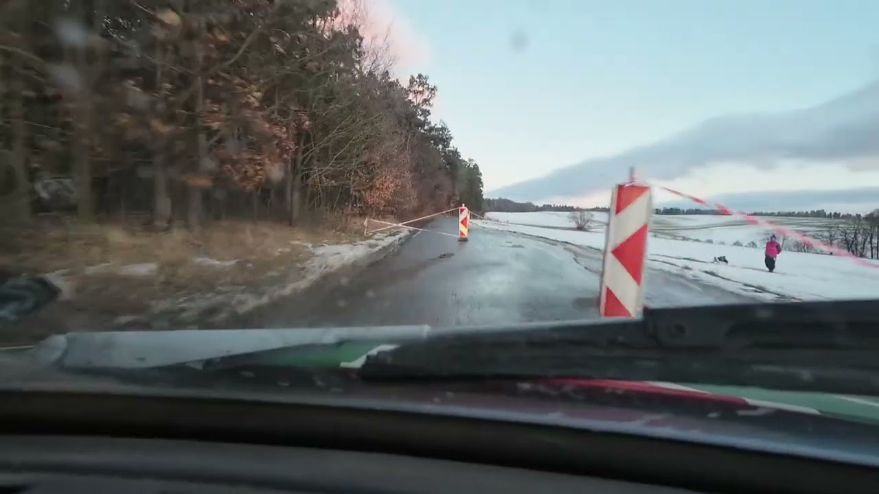 Winter Rally Vizovice 2026 - RZ 8 Zádveřice - Onboard - Fiat Cinqucento Sporting