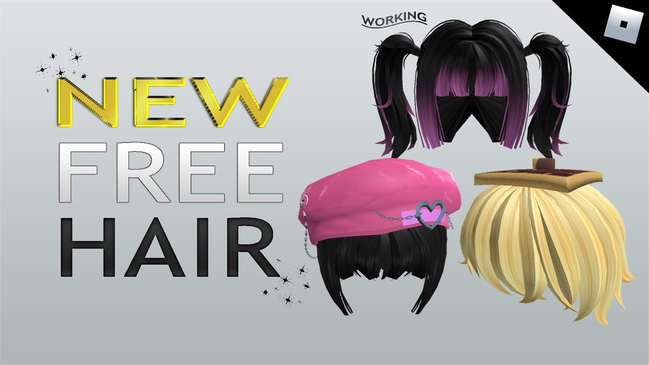 FREE LIMITED] GET NEW FREE HAIR IN ROBLOX 🤩🥰 2023 