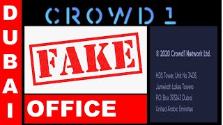 Crowd1 Dubai Office I Crowd1 Legit or Scam I Crowd1 Presentation