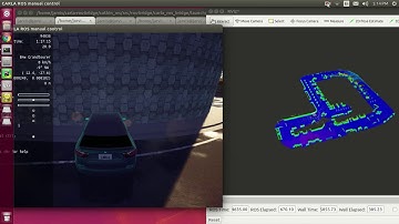Mapping in CARLA with RTAB-Map