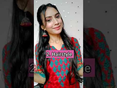 Easy hairstyles in tow ways #shorts #hairstyle #youtubeshorts