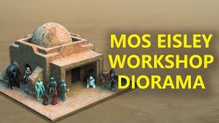 Scratch Built Mos Eisley Workshop Diorama
