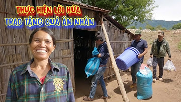 LỜI HỨA với người nghèo, TRAO TẶNG món quà của ÂN NHÂN - tập 1475