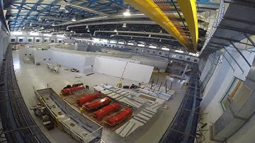 SESAME installs its first hutches for the  XAFS/XRF Beamline (May 2016)