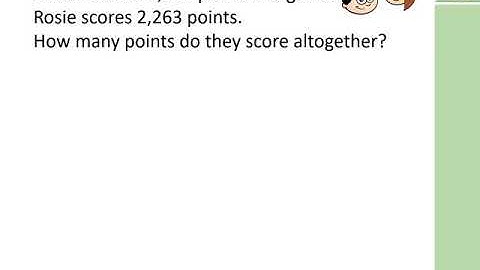 Add 4 digit numbers using column method and one exchange
