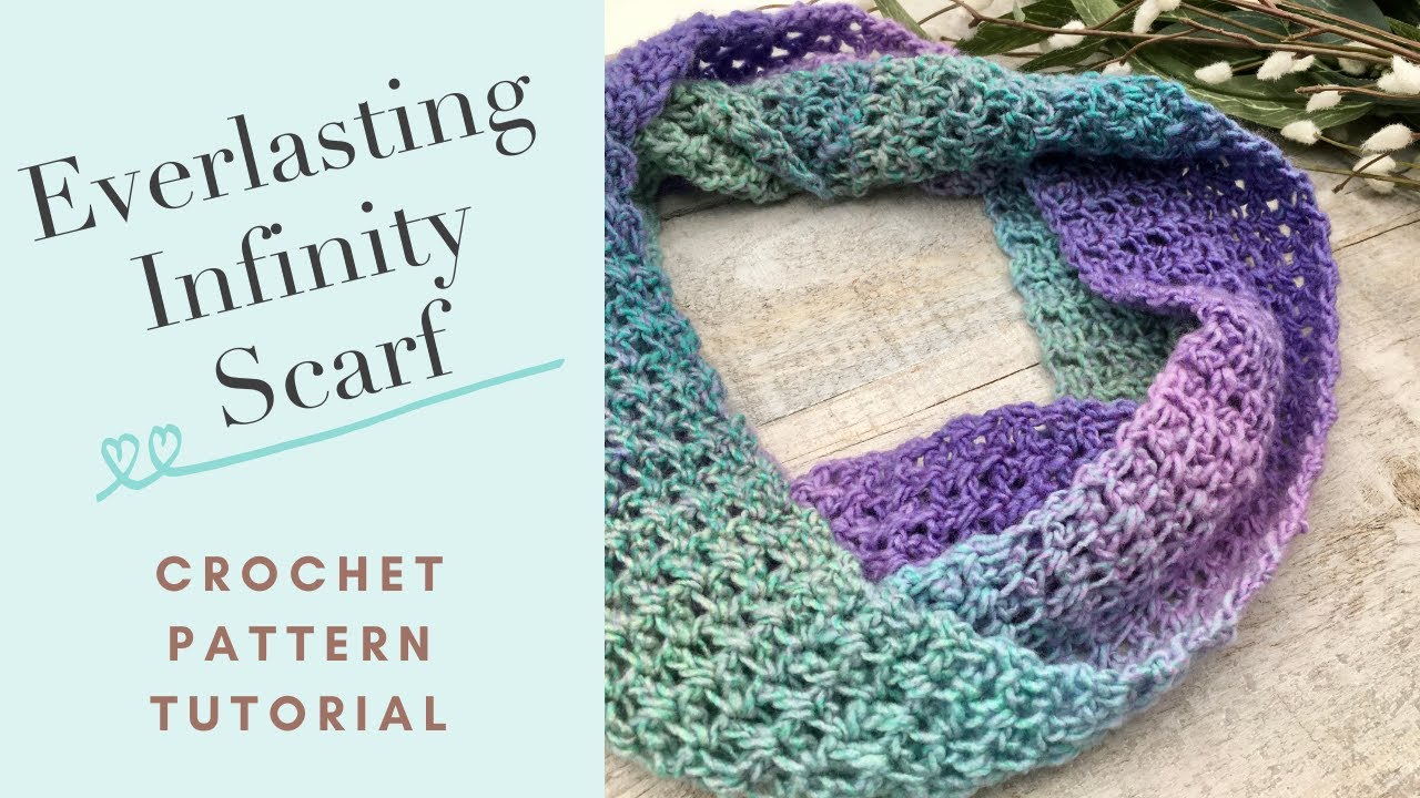 The Everlasting Infinity Scarf - Free Pattern - Through The Loop