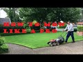 [How To Mow A Lawn] Like A Pro - Lawn Mowing Tips For A Great Looking Lawn - Lawn Care Tips