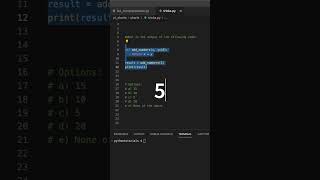 Python Puzzlers: A Brain Teaser Quiz to Boost Your Coding Skills New Series - 110 #python