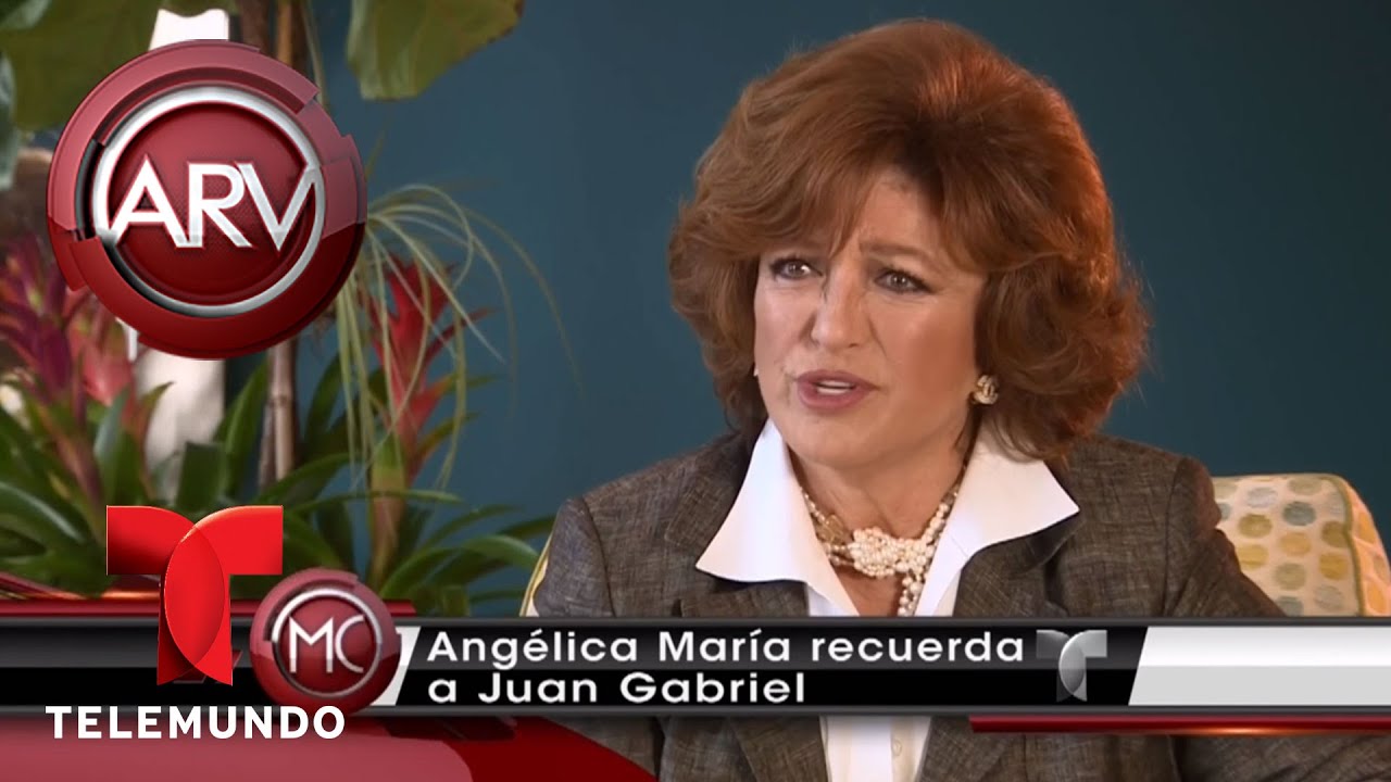 Angélica María recuerda su amistad con Juan Gabriel | Al Rojo Vivo | Telemundo