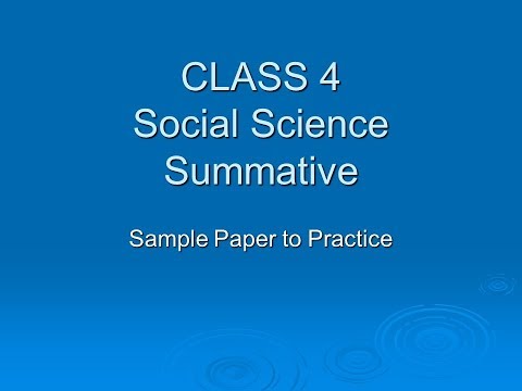 ncert-class-4-social-science-sample-paper-summative-assesment