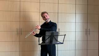 Jean Rivier Oiseaux Tendres For Flute Solo