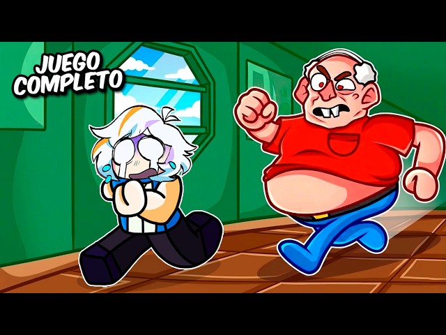 ESCAPA DEL ABUELO MALVADO COMPLETO (ESCAPE EVIL GRANPA ROBLOX)