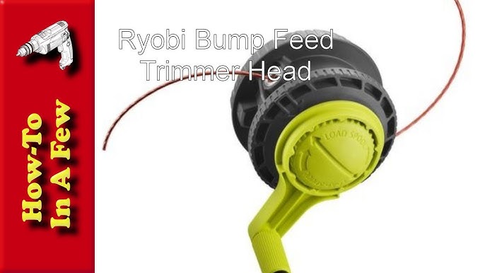 How to Install a RYOBI REEL-EASY SPEED WINDER Bump Feed Trimmer Head 