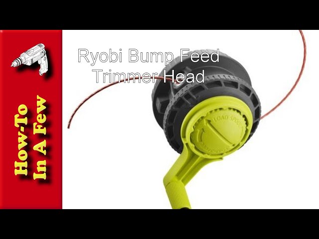 How to Install the RYOBI REEL EASY+ Bump Feed Head on