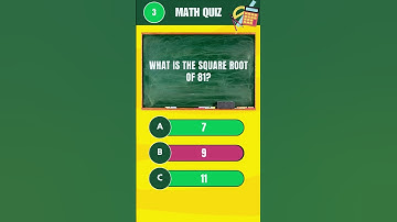 Math Quiz - Are You a Math Genius? | Math Puzzle | IQ Test #mathquiz  #brainteasers #quiztime