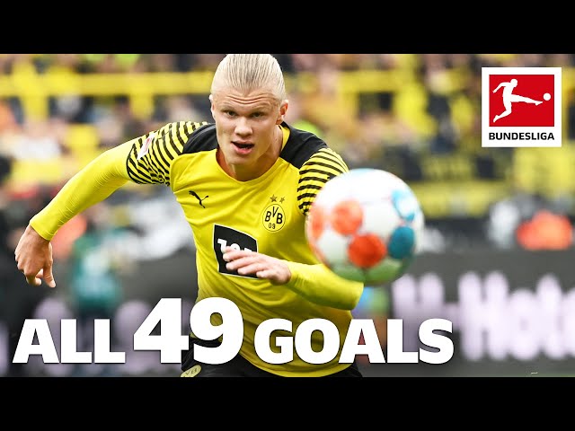 Erling Haaland - 49 Goals in Only 49 Games class=