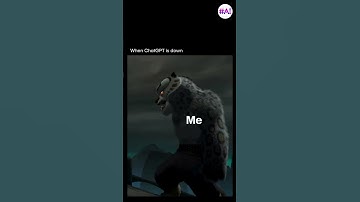 POV: When ChatGPT Is Down | Hashtag AI #viral #shorts #chatgpt