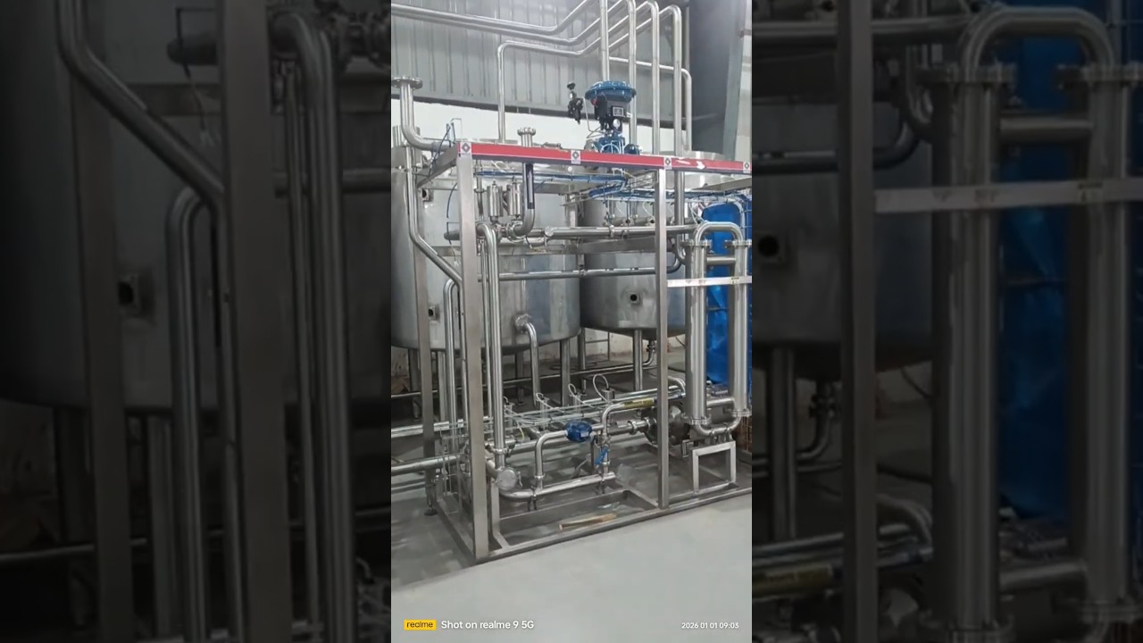 CIP Automated system for Dairy & Beverage CIP cycle  