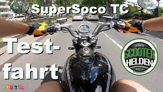 Super SOCO TC | E-Bike Test bei Scooterhelden Berlin