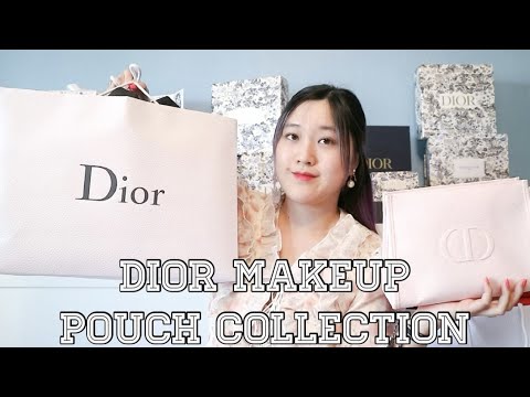 Dior Cosmetic pouch  Dior cosmetics, Beauty bag, Cosmetic pouch