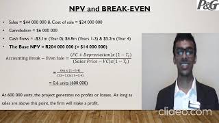 FINANCE 321 P&G Case Study Group 2 D