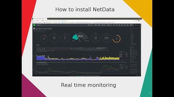 How to install netdata of Real time performance monitoring and Health Monitoring on ubuntu 18.04