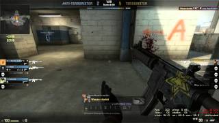 counter strike global offensive fast ace on Nuke!
