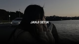 janji setia - tiara andini (speed up   reverb)