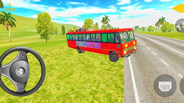 🔴Indian Sleeper Bus 🎶Simulator 3D | Tata 🎧Sleeper 💨Bus Driving - City Bus👇 Games  Android🛣️ Gameplay