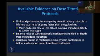 MASAM Modernizing Methadone 2023 - Methadone Inductions in the Fentanyl Era