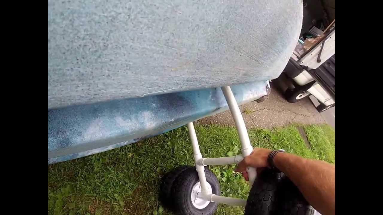 Do it yourself kayak cart 