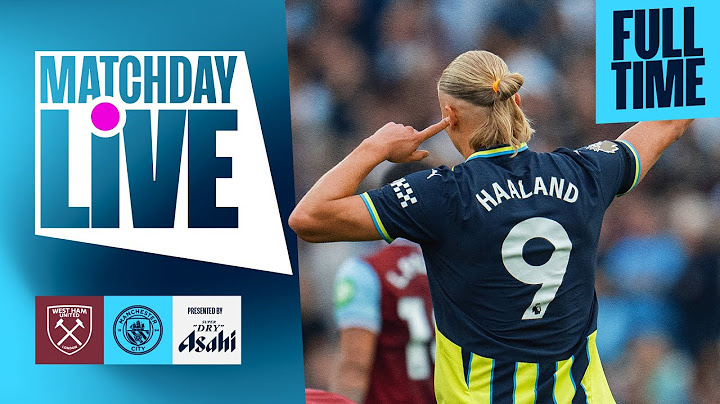 HAALAND HAT-TRICK AGAINST THE HAMMERS! West Ham 1-3 Man City | Premier League