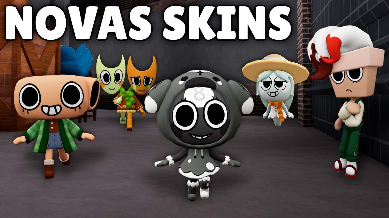 FIZEMOS UMA RUN COM AS NOVAS SKINS!! | DANDY'S WORLD - ROBLOX