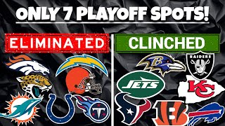 With Only 7 Playoffs Spots, Which AFC Teams Can Make The Playoffs?