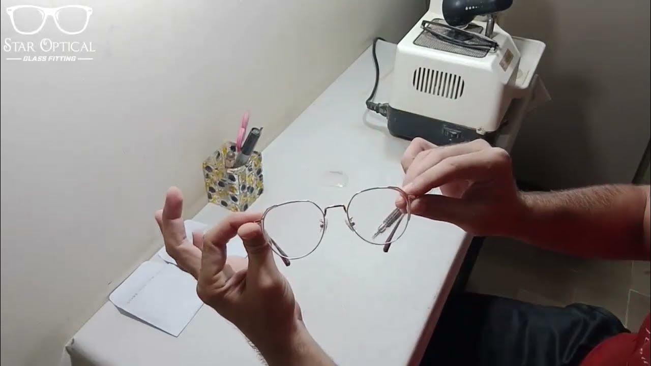 Fancy eyeglasses Fitting star optical glass fitting YouTube