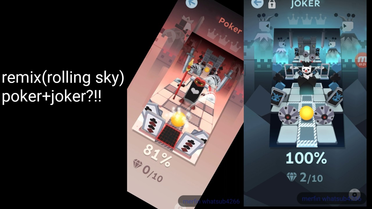 Worst remix rolling sky(joker+poker)=xxxx YouTube