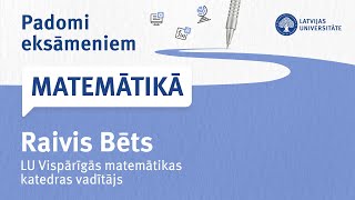 Padomi eksāmeniem 2024 - matemātika