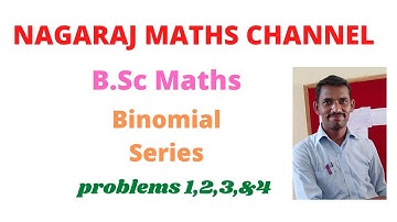 Binomial Series Problems