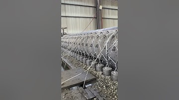 Fully Automatic Gabion Mesh Machine in Action | Heavy Duty Hexagonal Wire Weaving