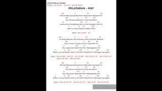 Kord Gitar / Lirik Lagu Pelayaran - May