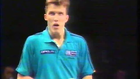 1990 English Open Semi Final: Chen Xinhua v Jorg R...