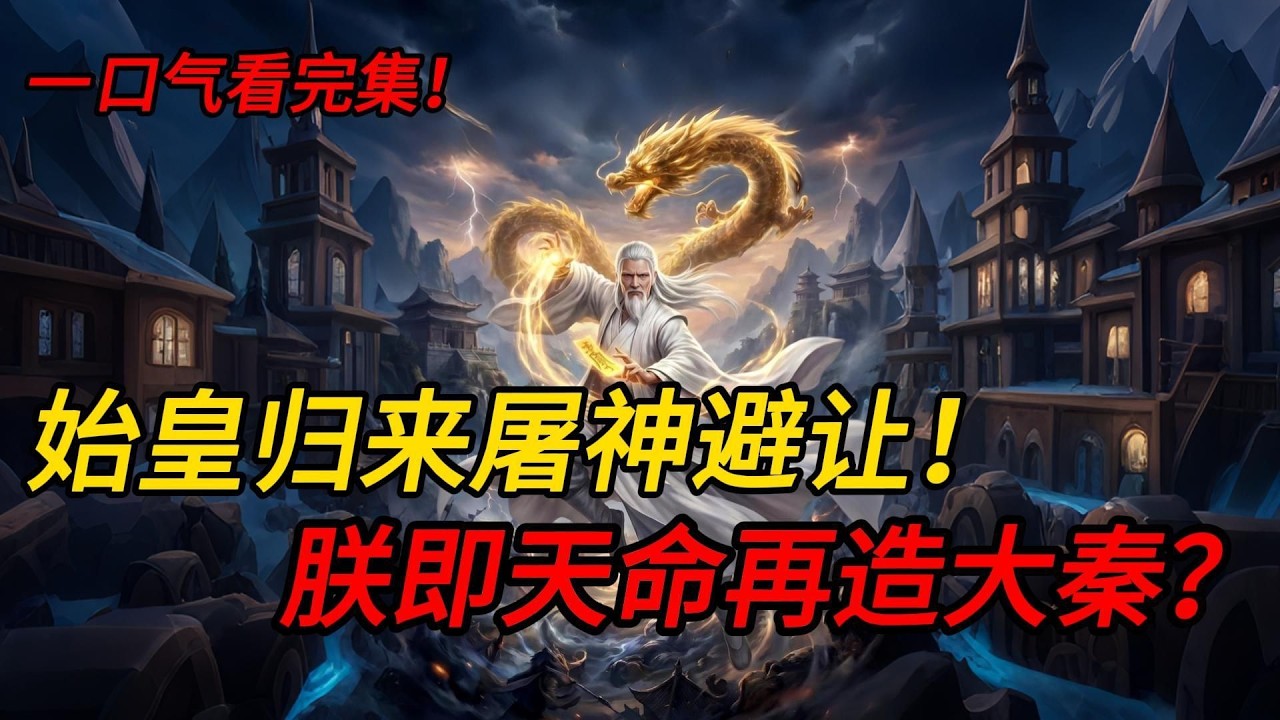 【第二集】始皇归来屠神避让!朕即天命再造大秦?始皇尸变天下无敌,就连张道陵祖天师都拦不住我!