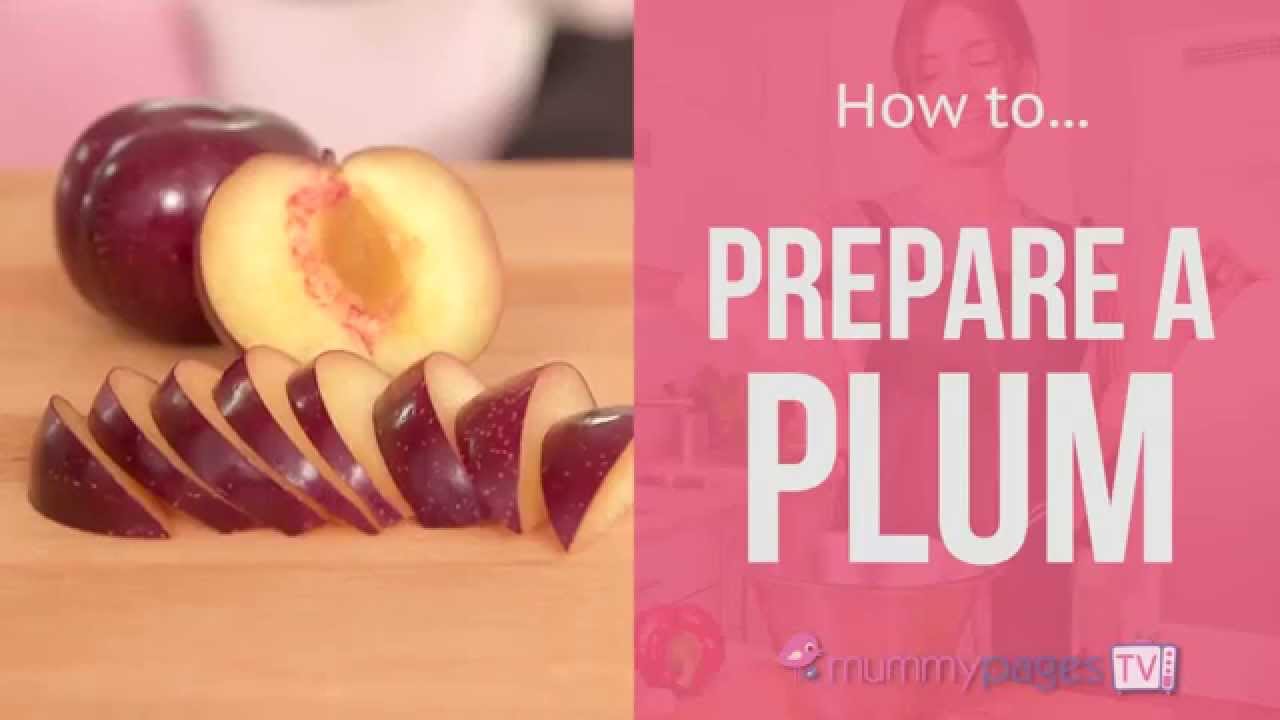 How To Prepare A Plum YouTube