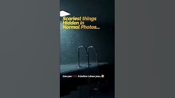 Most People Miss This…Can You Spot the Scary Thing hidden in Normal Photo😨? #shorts #scary