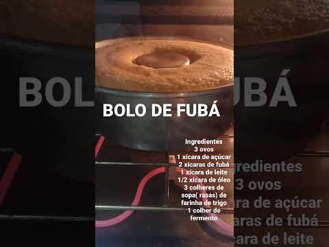 Bolo de fubá